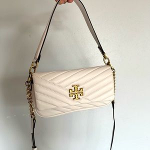 Tory Burch small chevron kira bag